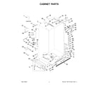 Jenn-Air JBSS48E22L01 cabinet parts diagram