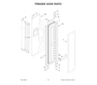 Jenn-Air JBSS48E22L01 freezer door parts diagram