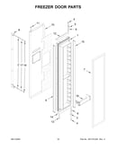 Freezer door parts