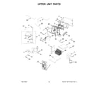 Jenn-Air JBSS48E22L01 upper unit parts diagram