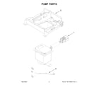 Whirlpool WUI75X15HZ02 pump parts diagram