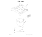 KitchenAid KUID508HPS02 pump parts diagram