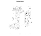 Whirlpool WRX986SIHZ04 cabinet parts diagram