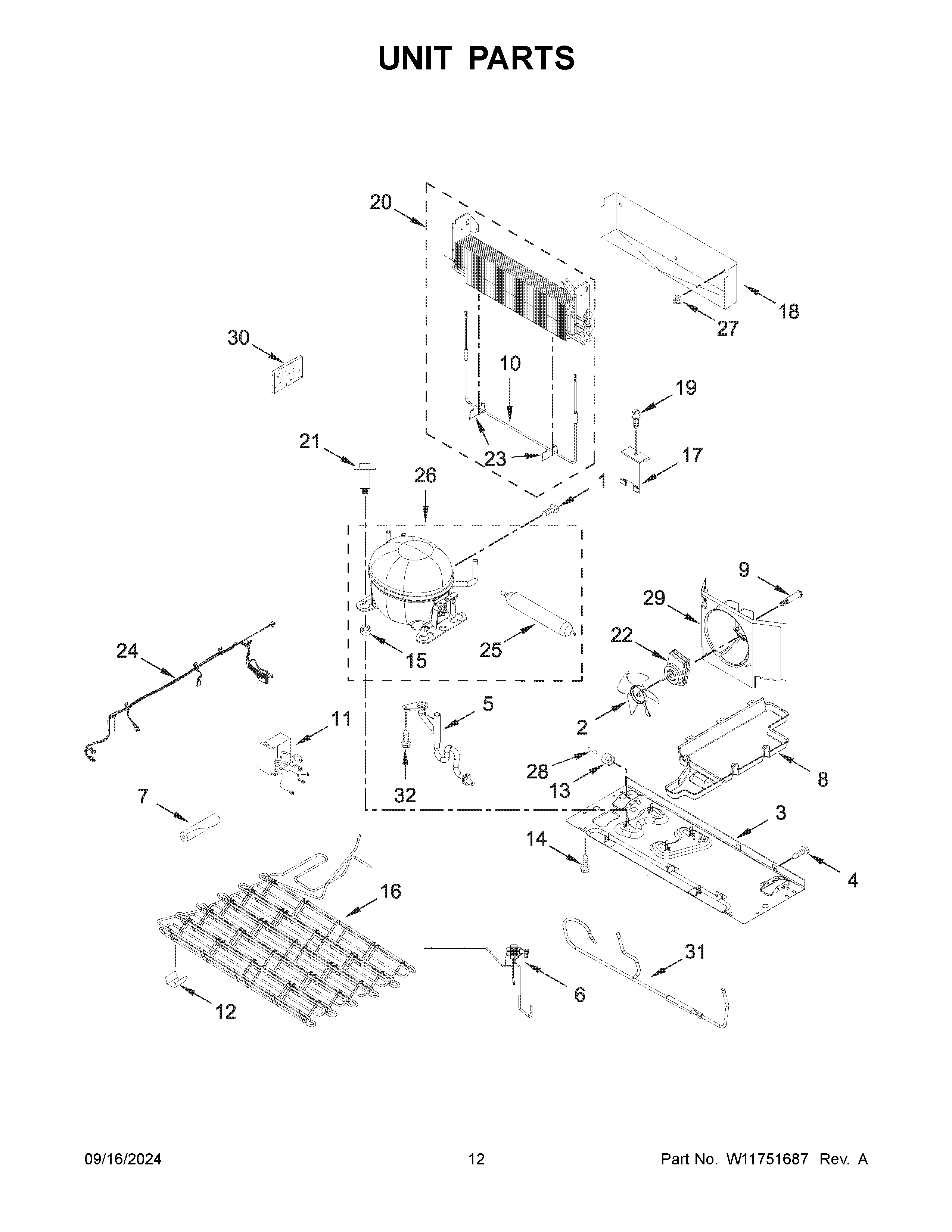 Unit parts