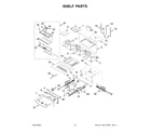 Whirlpool WRX986SIHZ04 shelf parts diagram