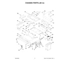 KitchenAid KFGC558JSC07 chassis parts (48 in) diagram