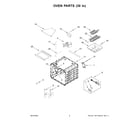 KitchenAid KFGC558JSC07 oven parts (30 in) diagram