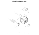 KitchenAid KFGC558JSC07 internal oven parts (18 in) diagram