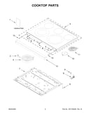 Cooktop parts