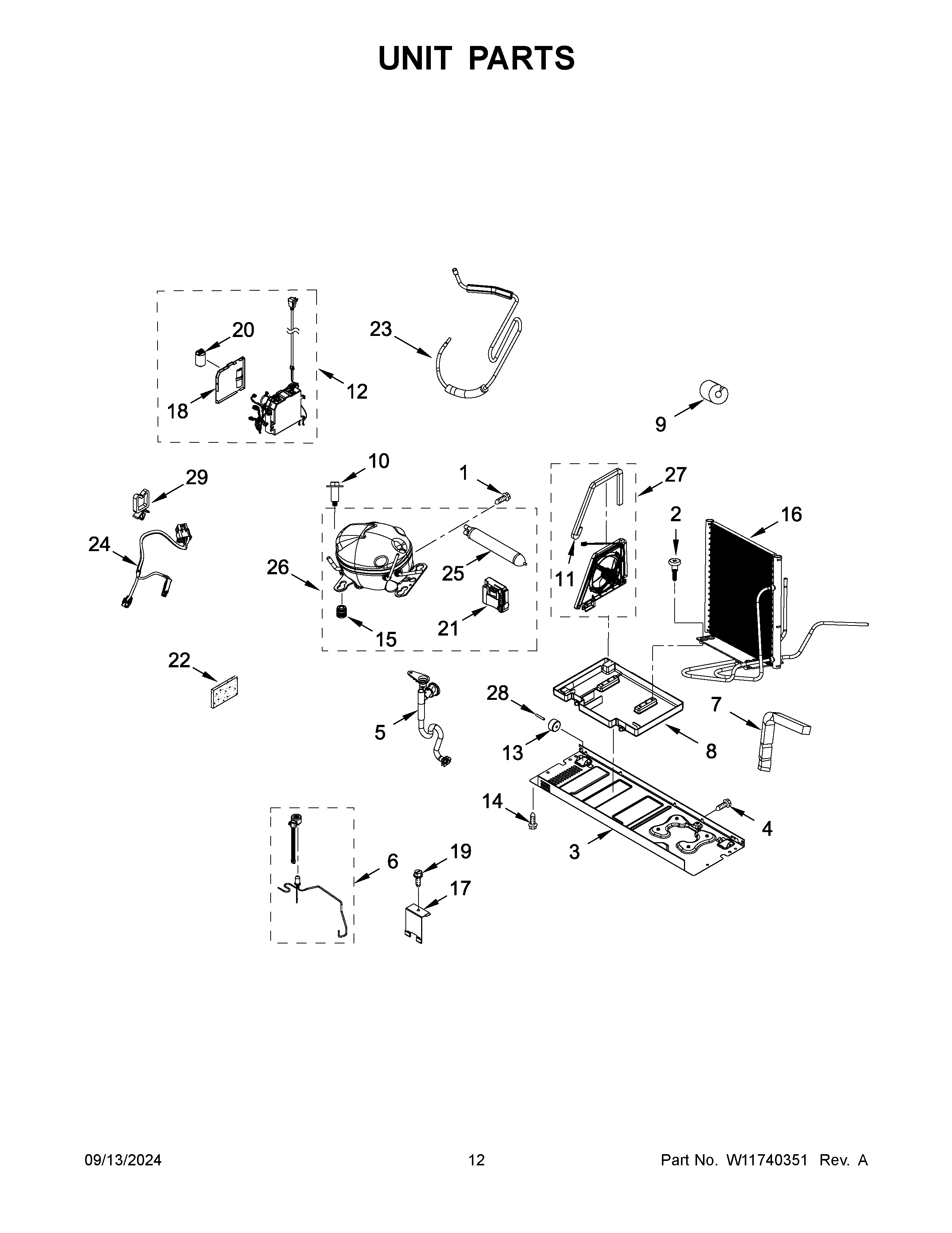 Unit parts