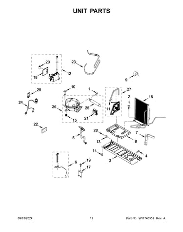 Unit parts