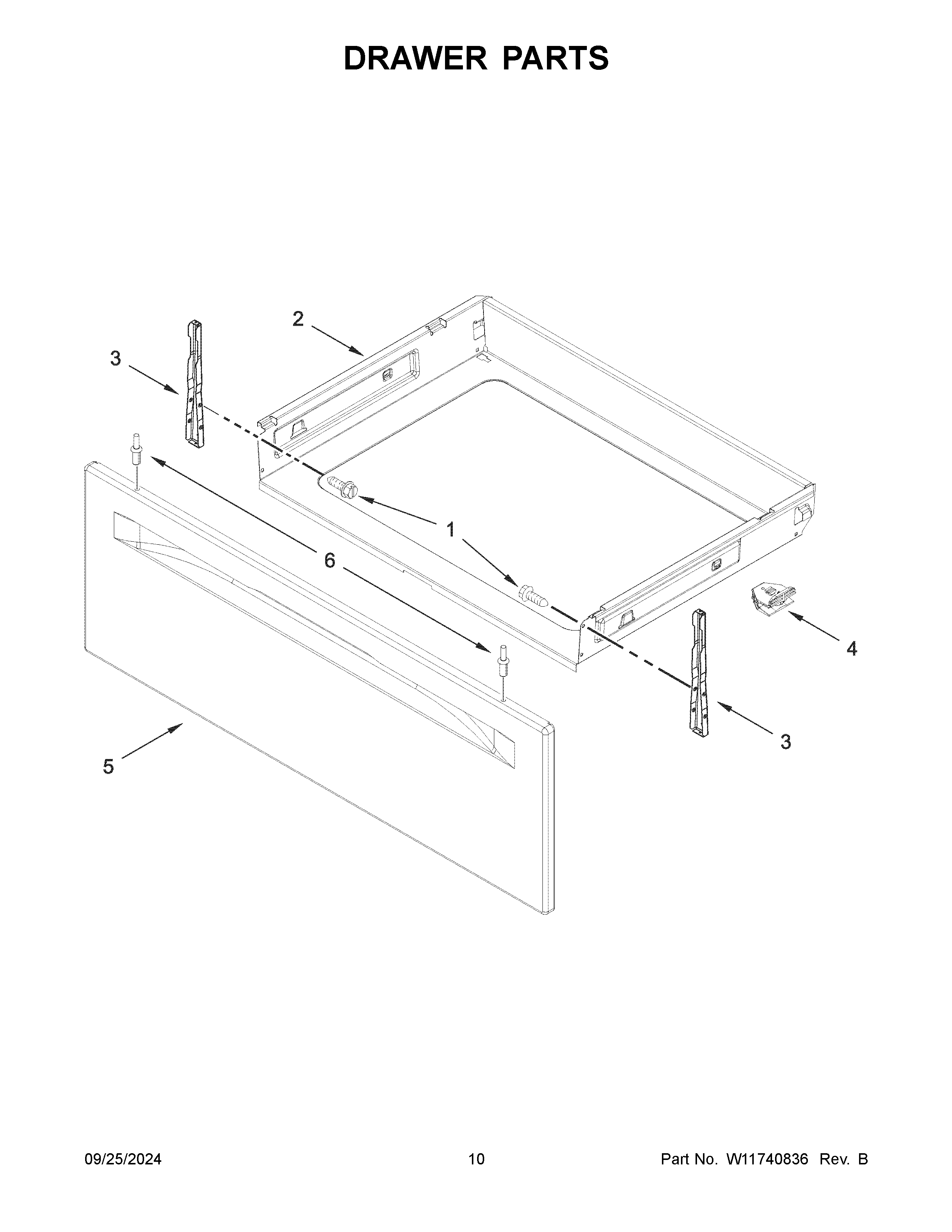 Drawer parts