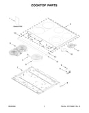 Cooktop parts