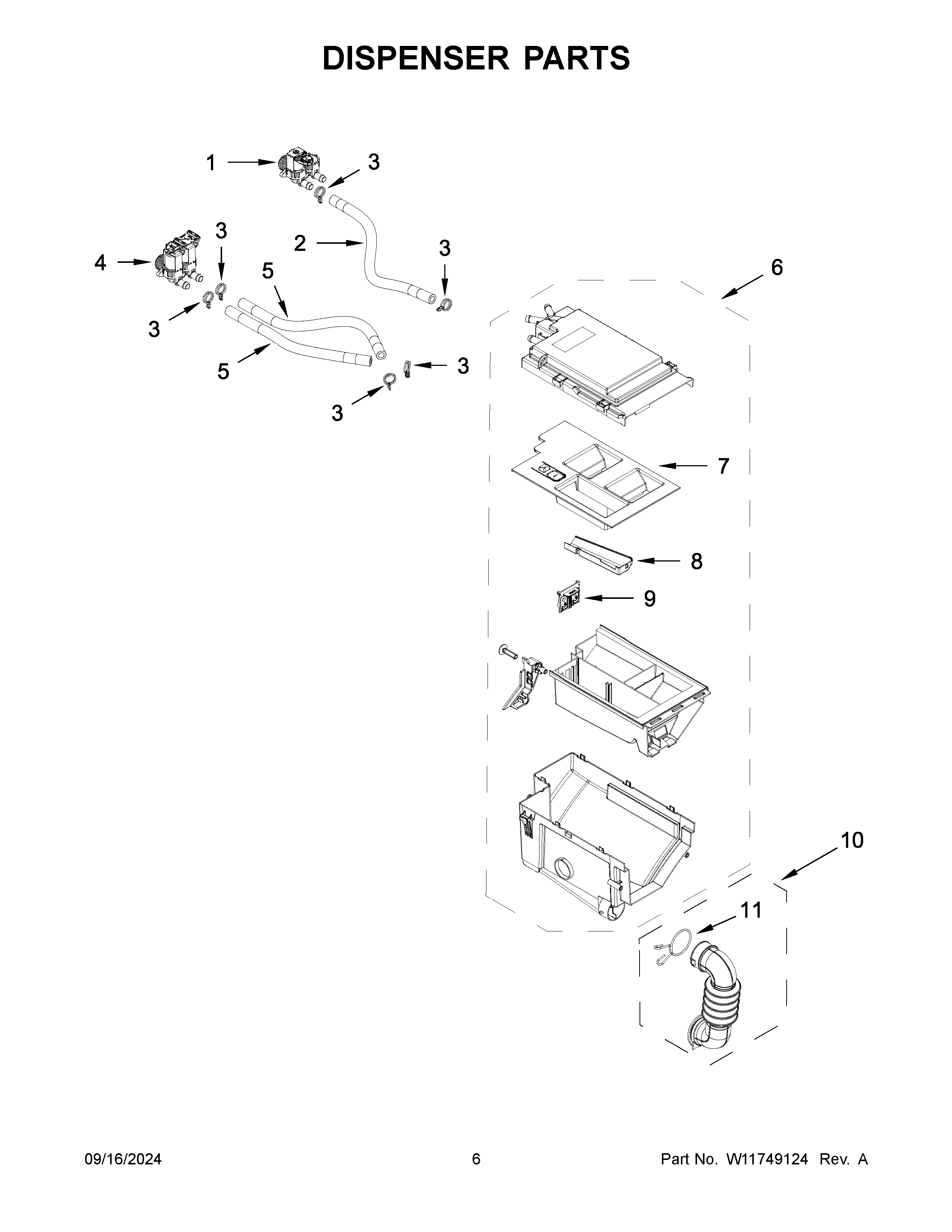 Dispenser parts