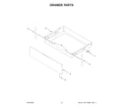 Whirlpool WSGS7530RV0 drawer parts diagram