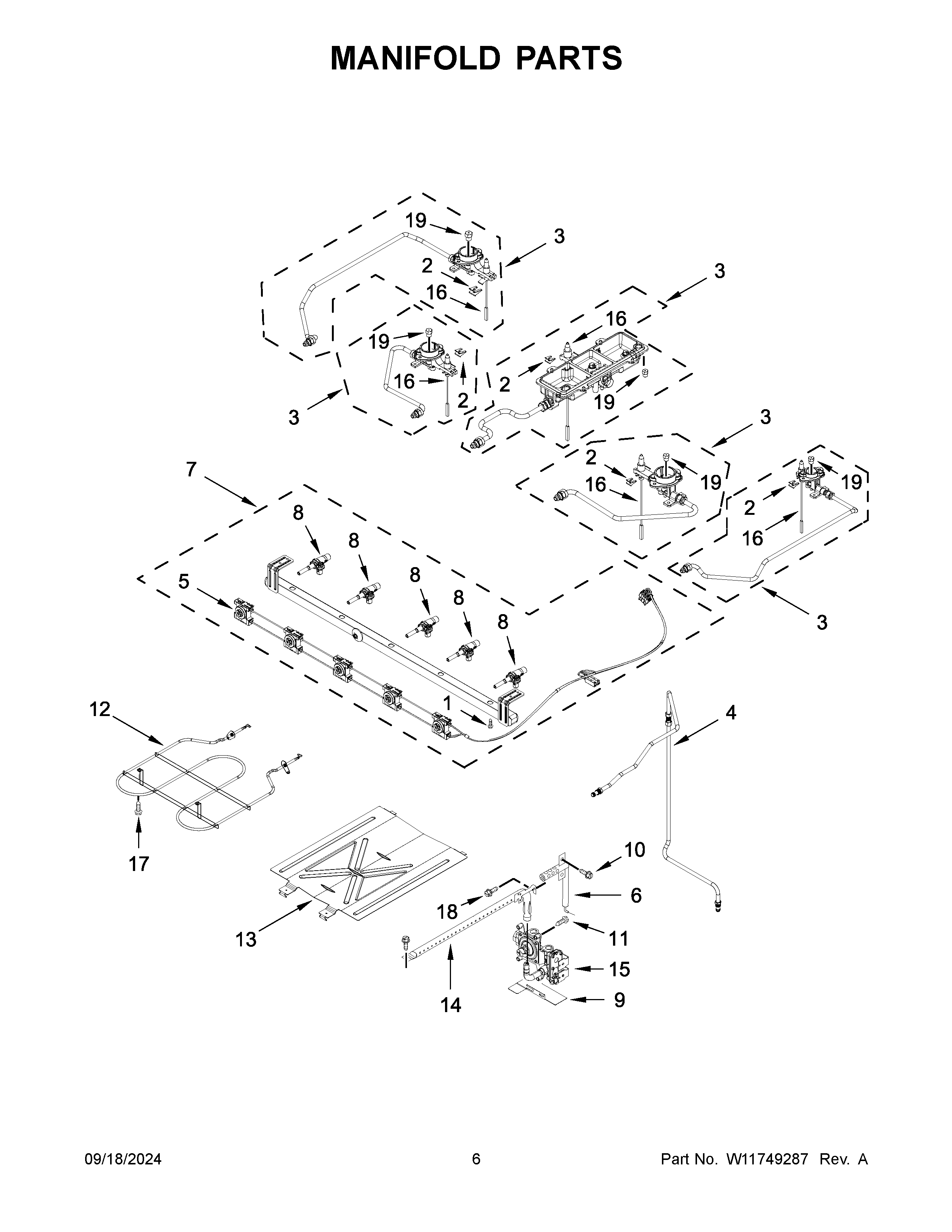 MANIFOLD PARTS