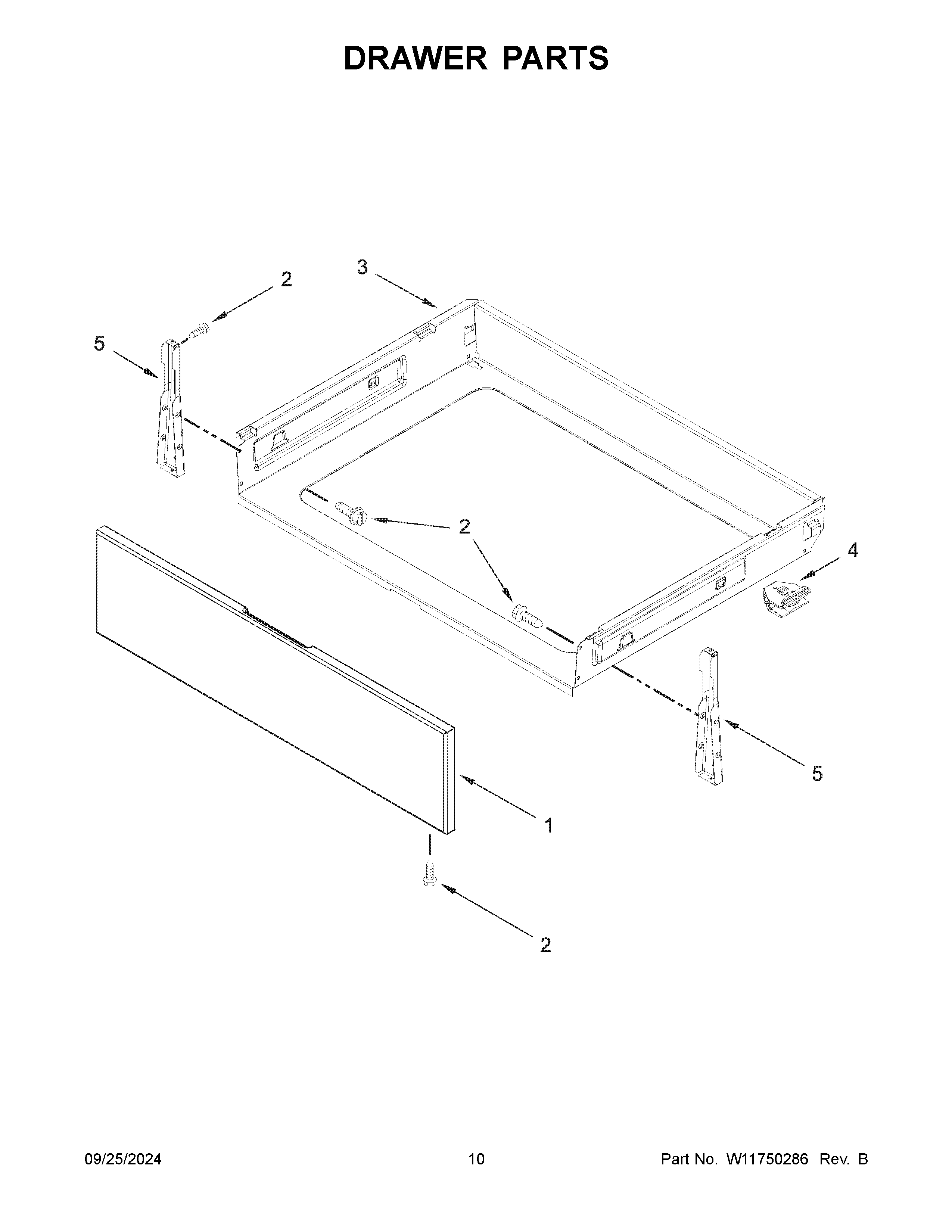 Drawer parts