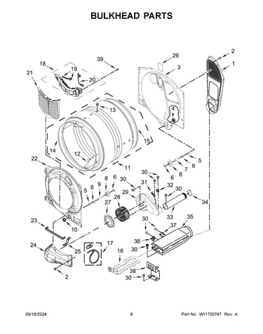 Bulkhead parts