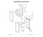 KitchenAid KRFF300ESS06 refrigerator door parts diagram