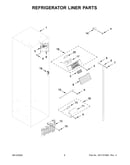 Refrigerator liner parts