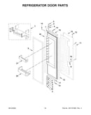 Refrigerator door parts