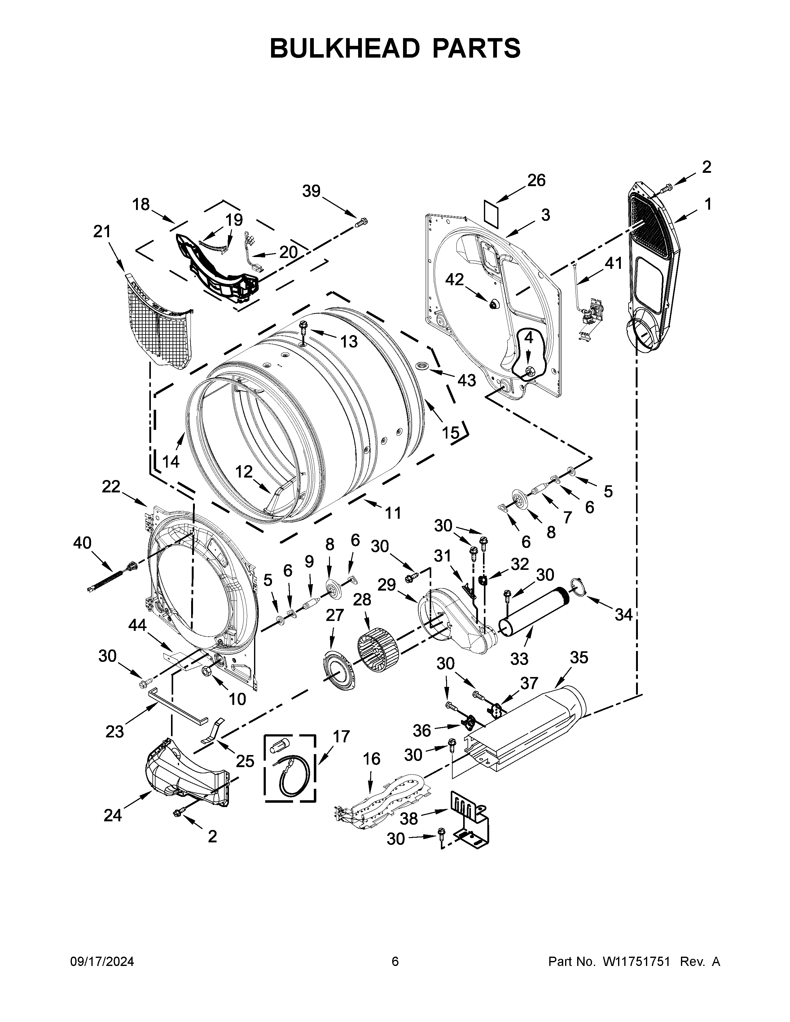 BULKHEAD PARTS