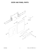 Door and panel parts
