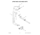 Maytag MDB9959SKZ3 upper wash and rinse parts diagram