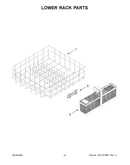 Lower rack parts