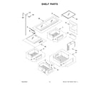 KitchenAid KBFN506ESS06 shelf parts diagram