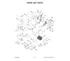 KitchenAid KBFN506ESS06 upper unit parts diagram