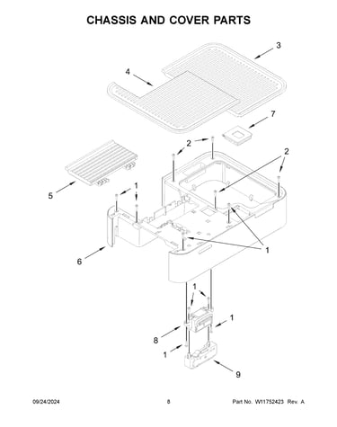 Chassis and cover parts