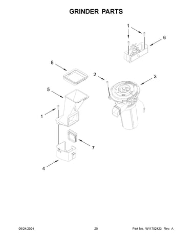 Grinder parts