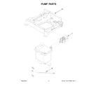 Jenn-Air JUIFX15HX02 pump parts diagram