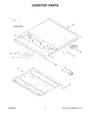 Cooktop parts
