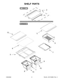 Shelf parts