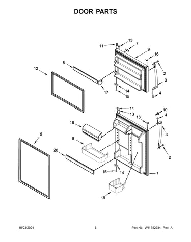 Door parts