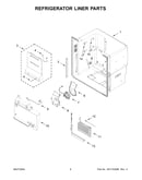 Refrigerator liner parts