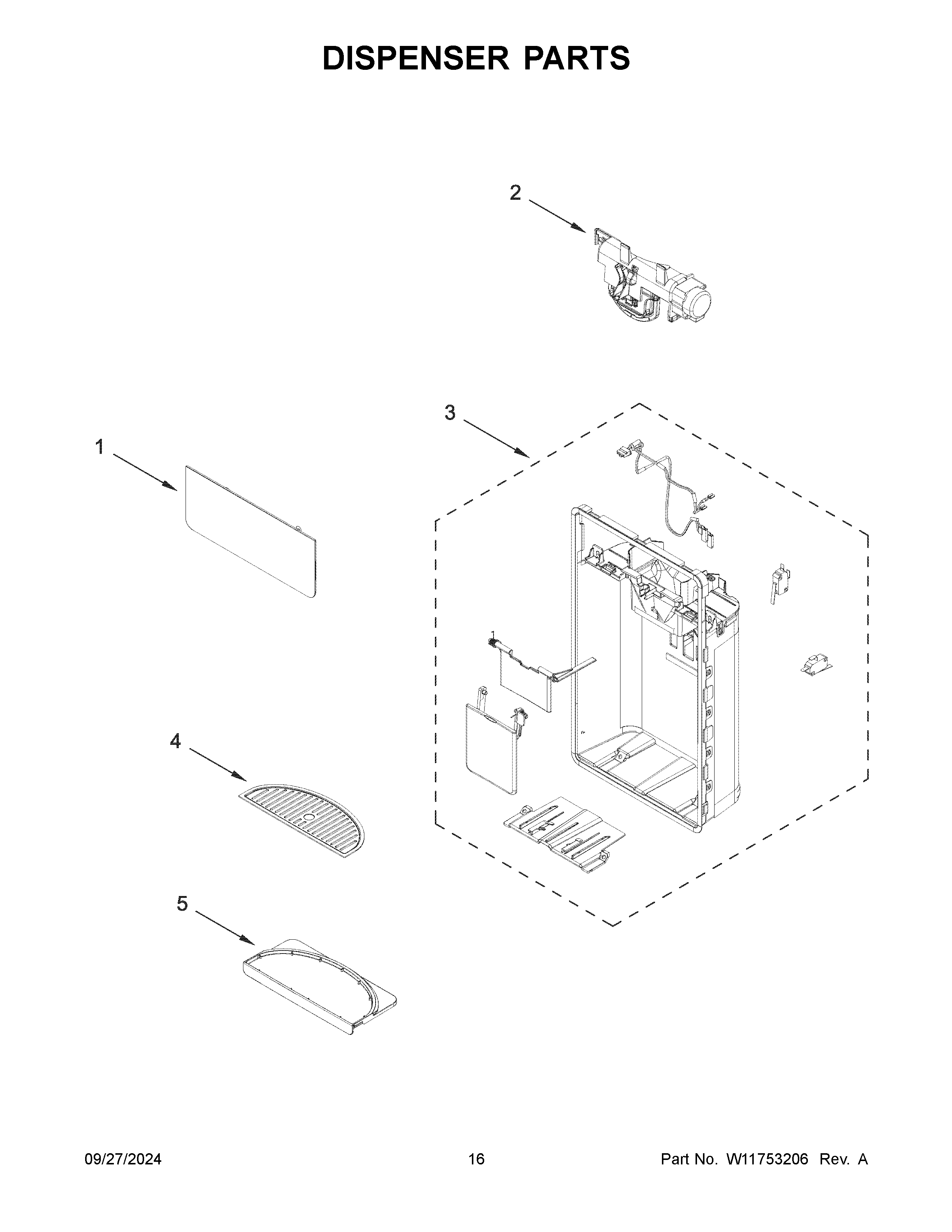 Dispenser parts
