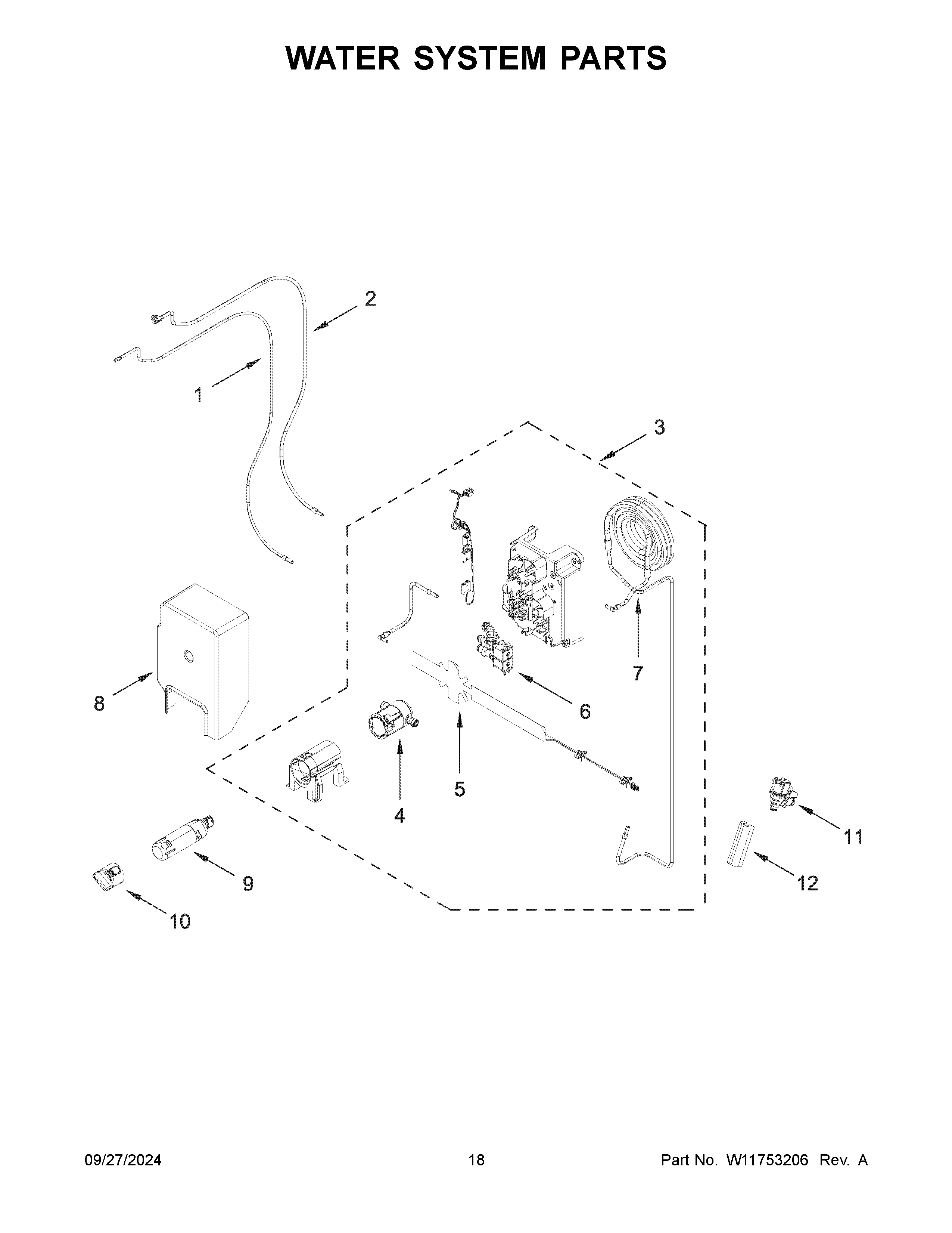Water system parts
