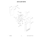 Maytag MSS25N4MKZ11 air flow parts diagram