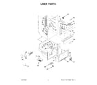 Maytag MFW2055FRZ06 liner parts diagram