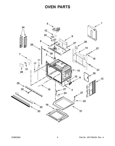 Oven parts