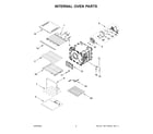 KitchenAid KOES530PPS01 internal oven parts diagram