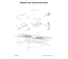 Maytag YMMMF8030PZ00 interior and ventilation parts diagram