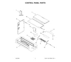 KitchenAid KOEC527PBS01 control panel parts diagram