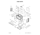 KitchenAid KOEC527PBS01 oven parts diagram