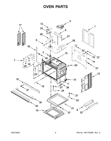 Oven parts