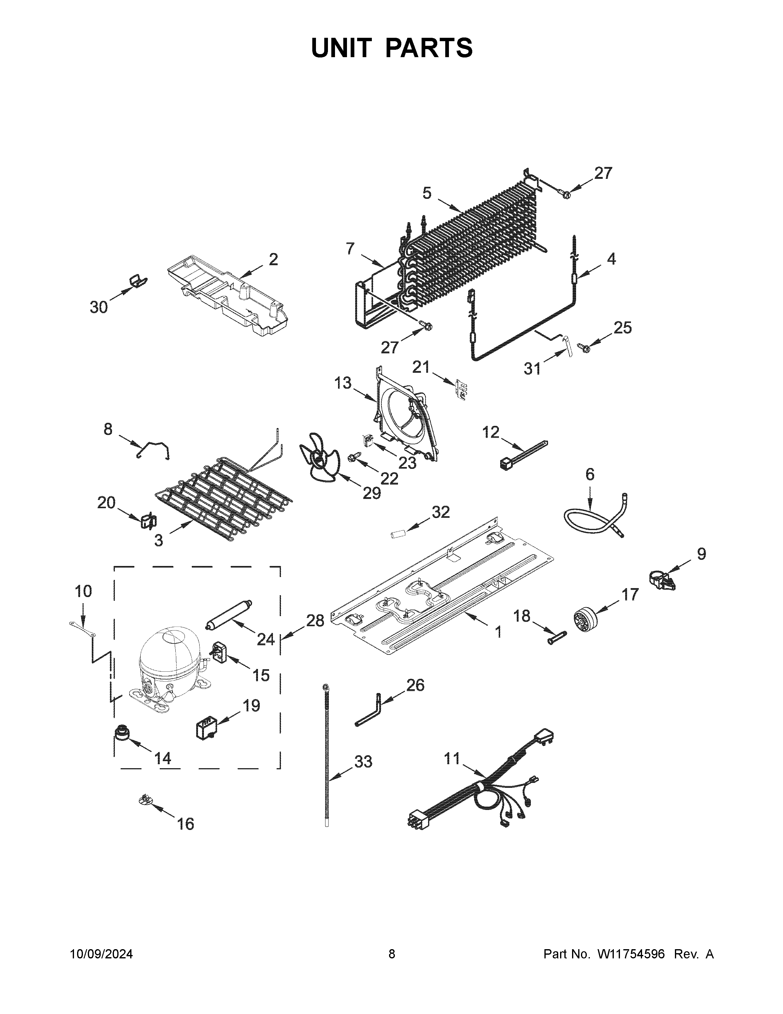 Unit parts