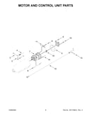 Motor and control unit parts